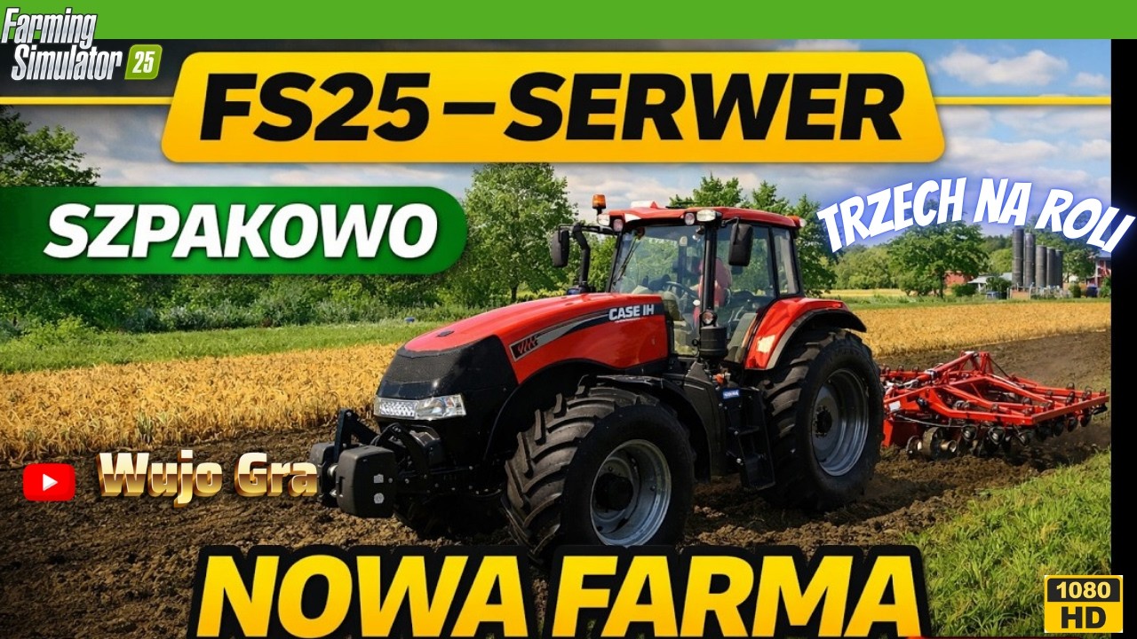 FS25 🔴 Nowe Gospodarstwo na Szpakowie! 🚜 | LIVE PL  #02