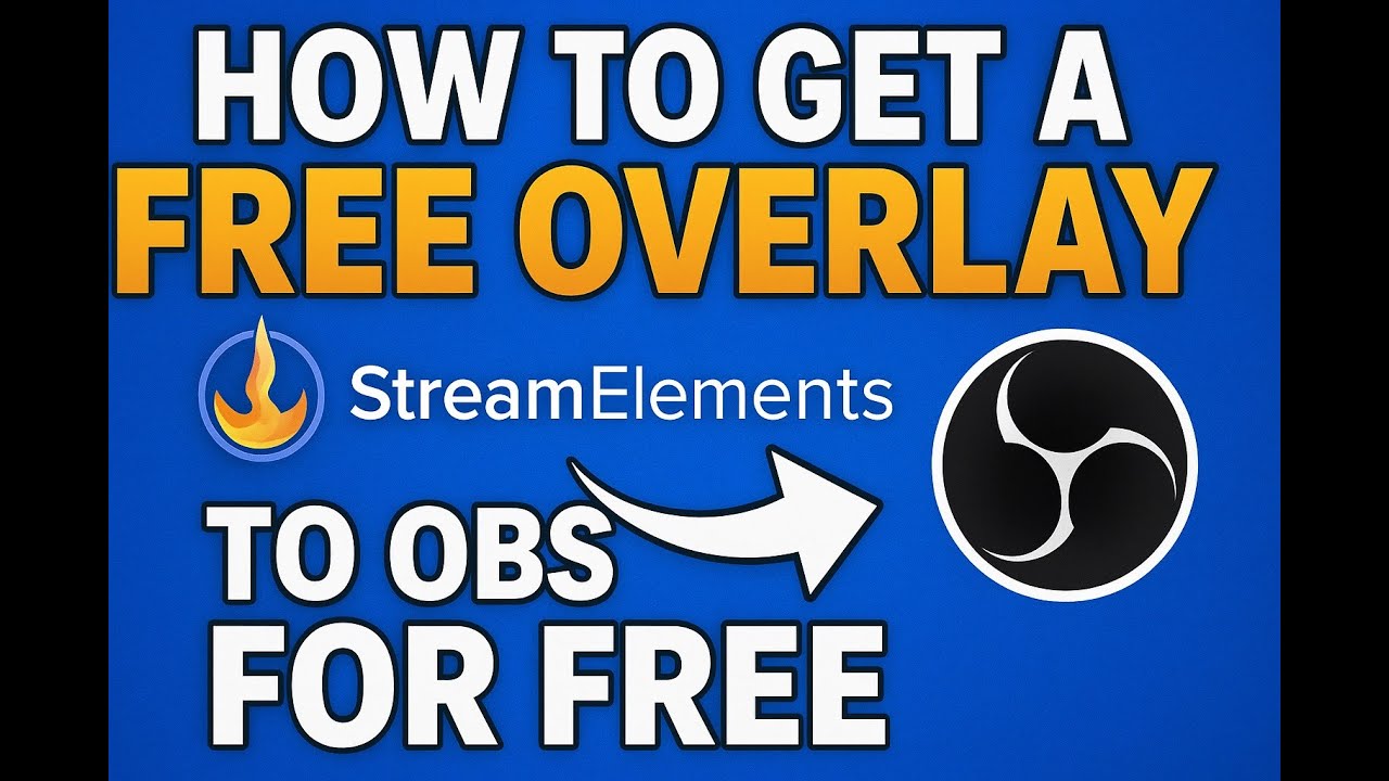 How To Get Free Overlays For OBS In Minutes!