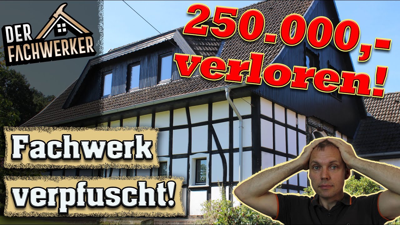 Ein Fachwerkhaus kaufen? Diese Bausünden an der Aussenwand können teuer werden!