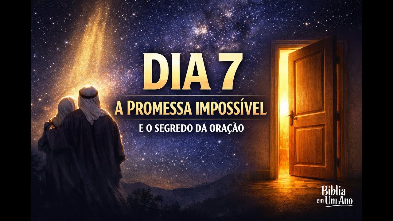Dia 7 – Isaque: A Promessa Impossível & O Segredo da Oração | Bíblia em Um Ano
