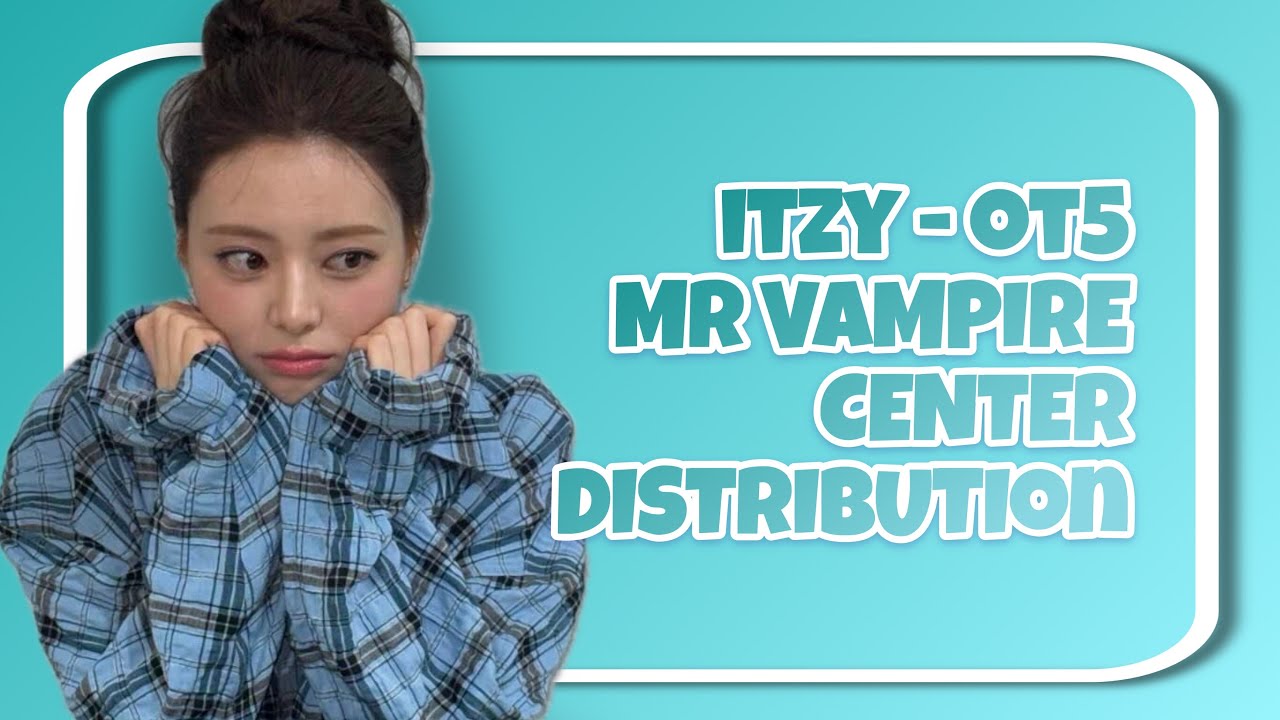 ITZY - MR VAMPIRE (OT5) - CENTER DISTRIBUTION