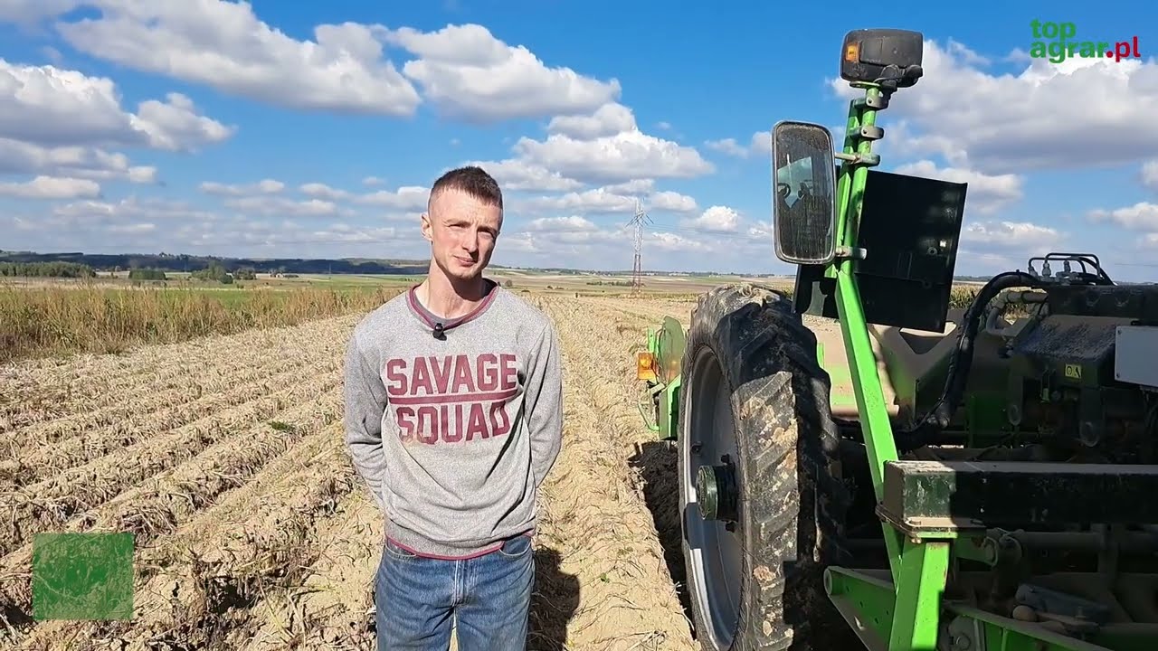 Czy ziemniaki można uprawiać bez orki? Marcin Gryn skonstruował sprzęt i opracował swoją technologię
