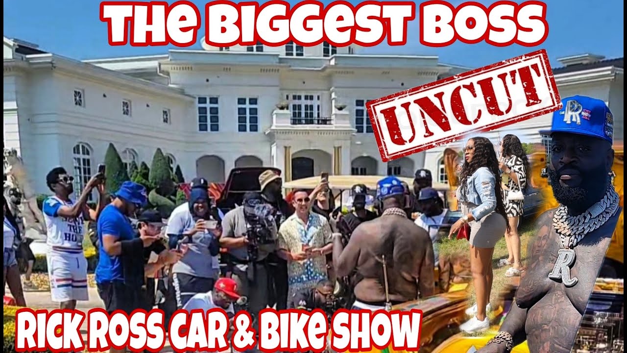 Rick Ross Car Show 2023 UNCUT ! The BIGGEST BOSS