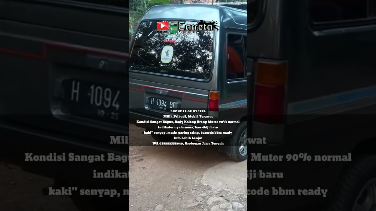 Istimewa, Suzuki Carry Adiputro Jumbo 1994 #suzuki #carry #suzukicarryclubindonesia #mobilmurah