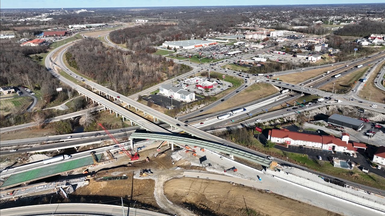 I-70 & Hwy 63 Intersection In Columbia, Missouri - Interchange Enhancement Project In Progress