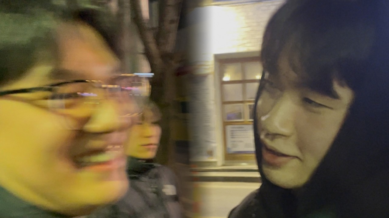 설날 차 안에서 보는 영상