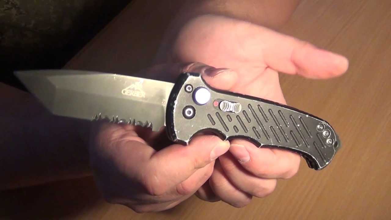 Нож Gerber 06 Automatic (небольшой обзор)