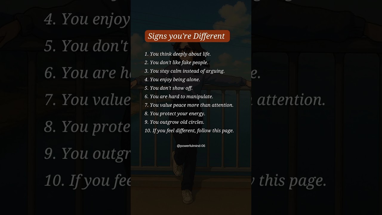 These Traits Make You Rare, Not Weird 