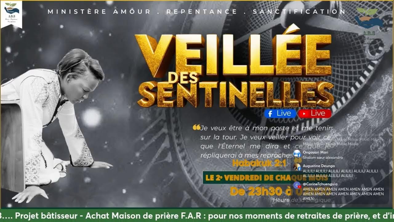 Veillée des sentinelles / Mois de mars