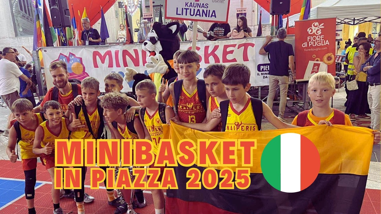 Minibasket in Piazza 2025