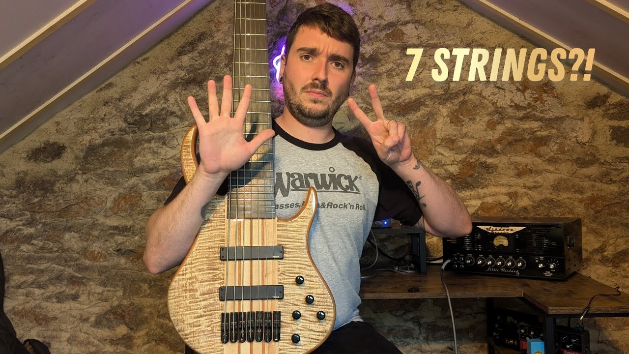 7 String Bass?! Harley Benton BZ 7000 review