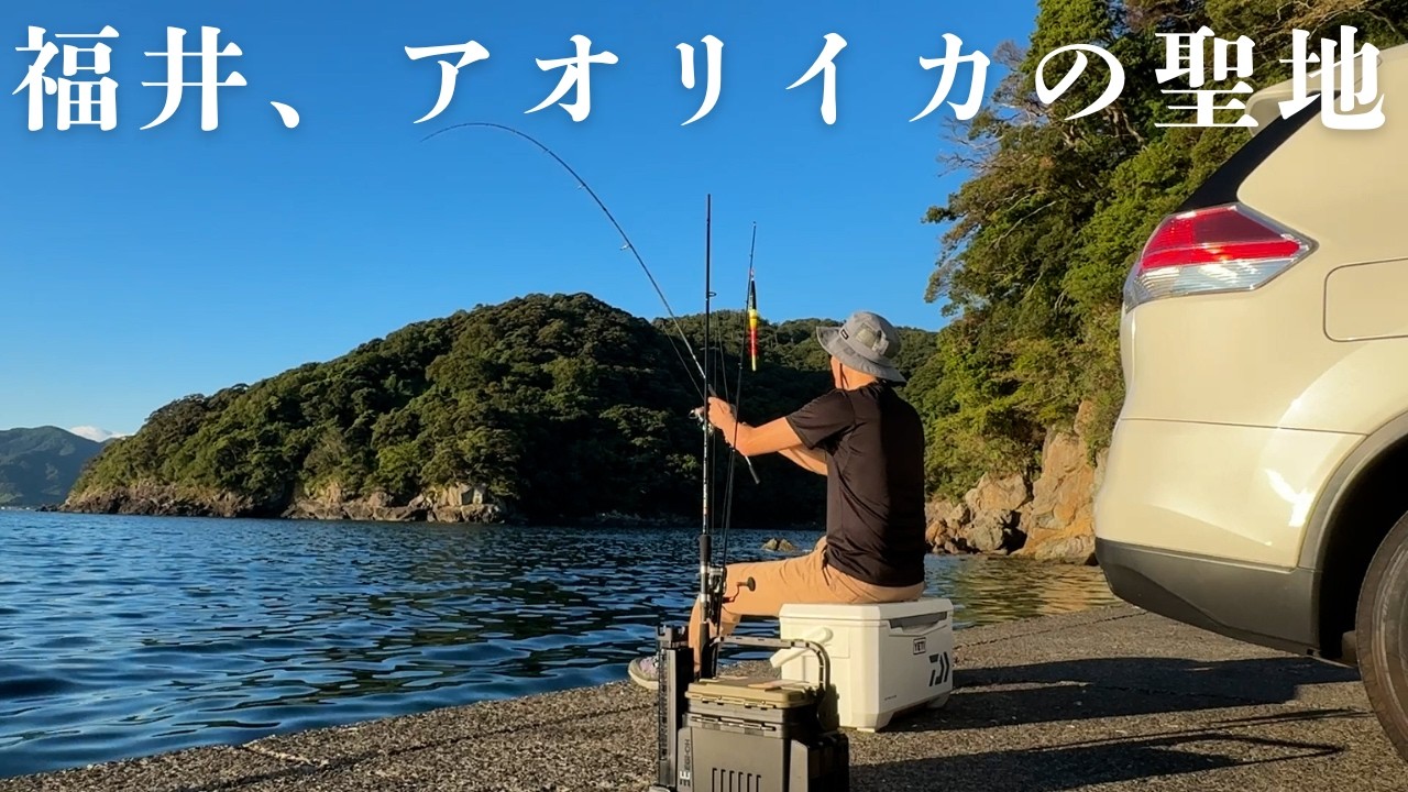 【釣り】熊出没注意の「魔の激戦区」アオリイカとの激闘1時間全記録（総集編）