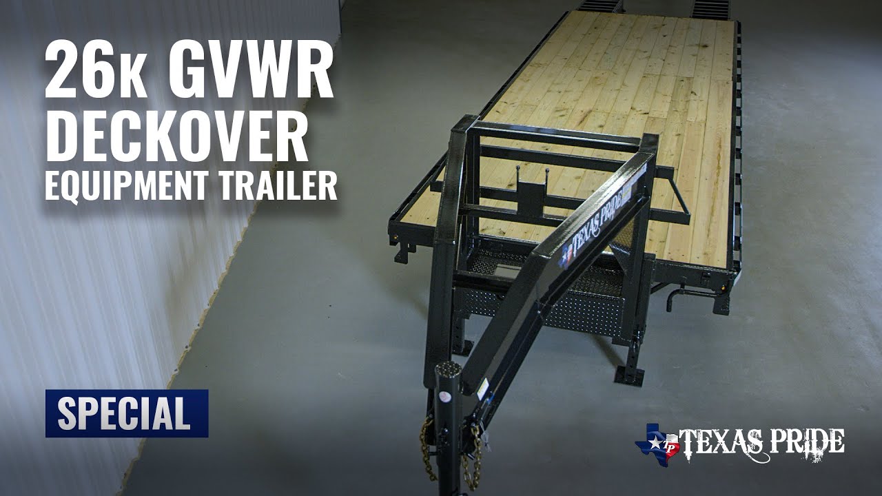 Walk Around: 26K Gooseneck Flatbed Equipment Trailer | Special | Texas Pride Trailers