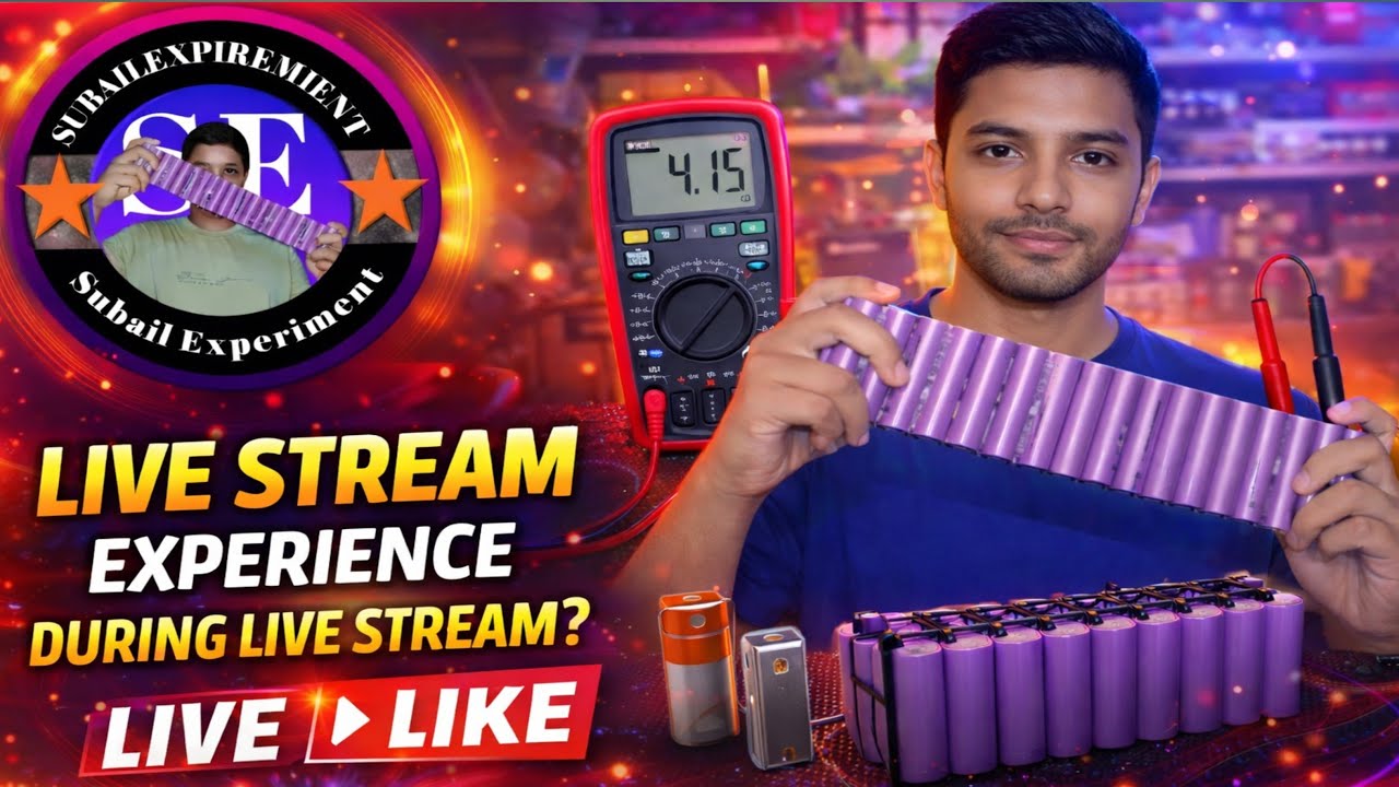 Short virScience Power Experiment DIY Science & Tech Projects