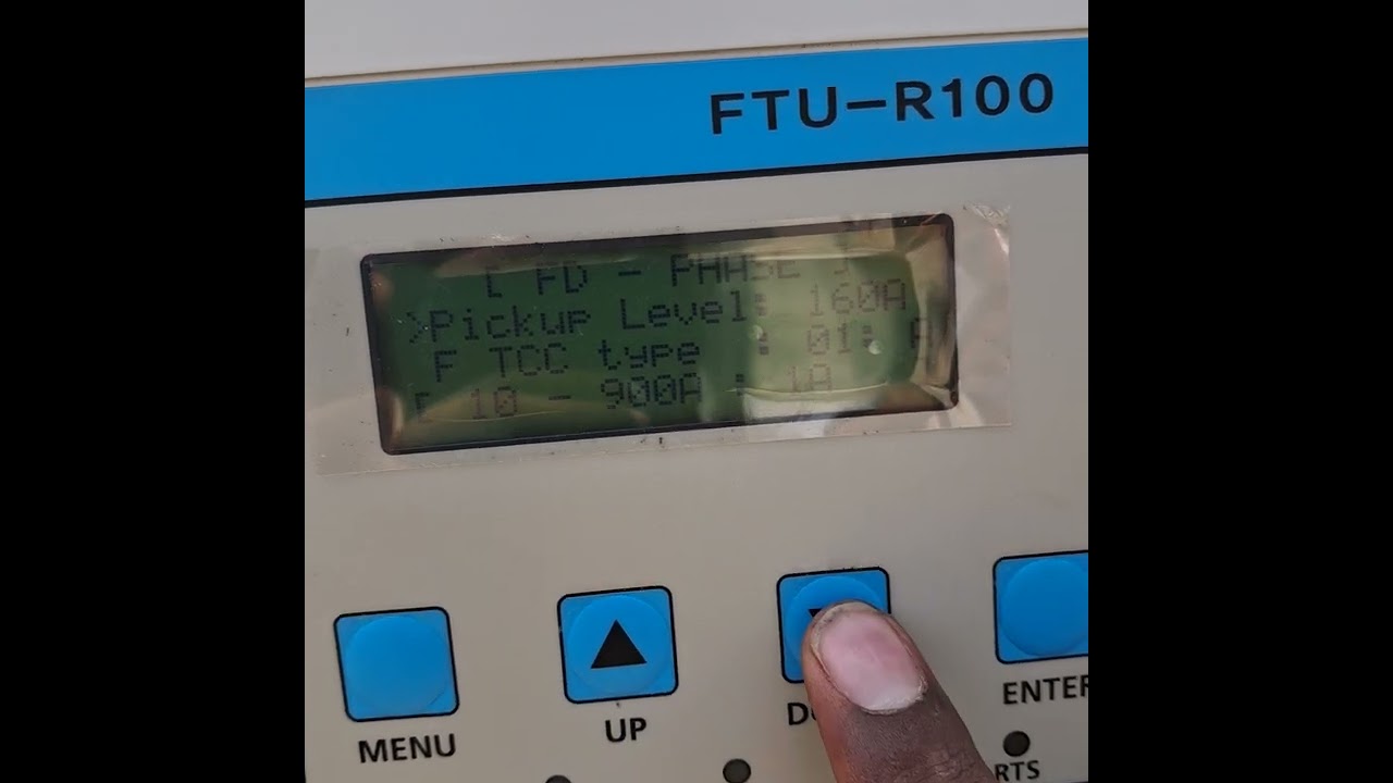 Auto recloser setting detail