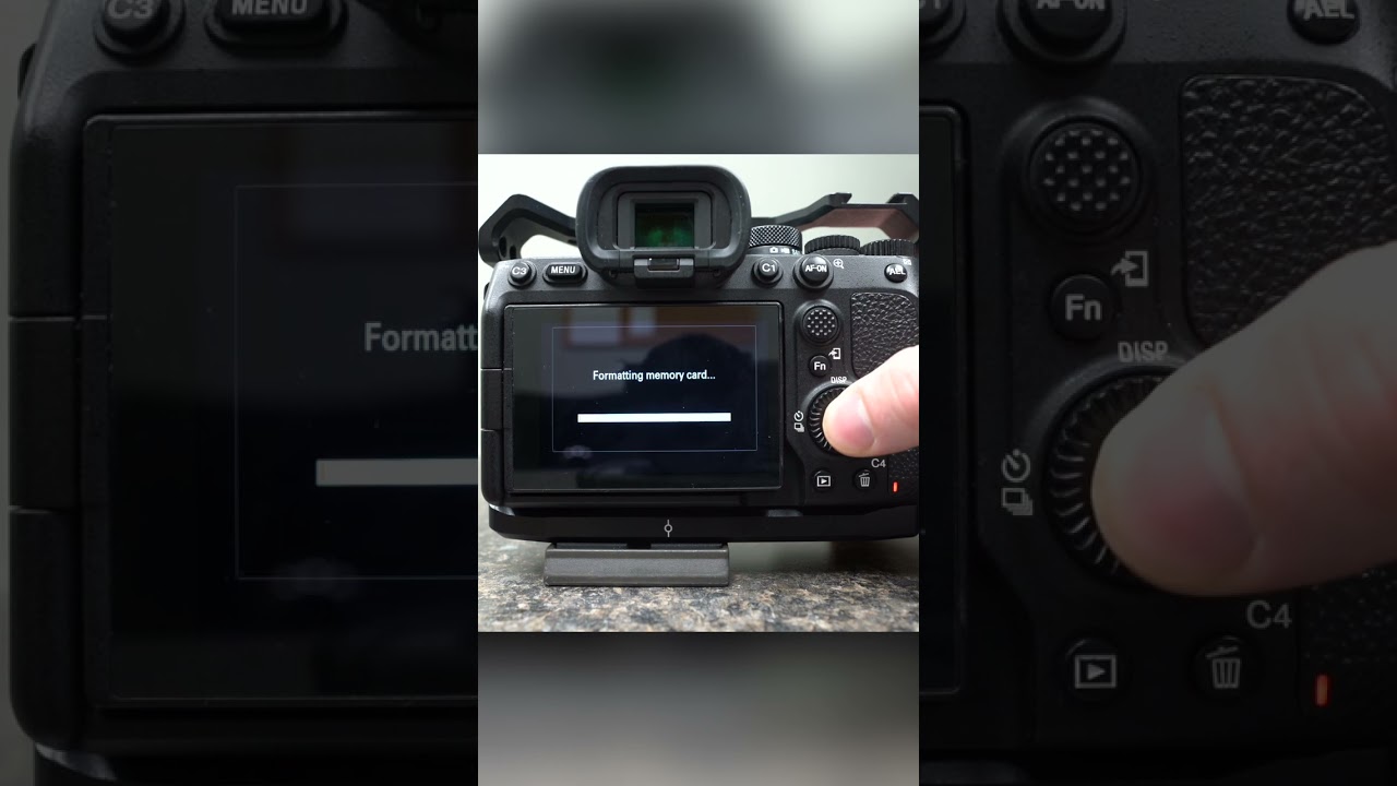 Как отформатировать карту памяти на Sony A7IV #sonya7iv #sonytricks #cameratricks Sony A7 4