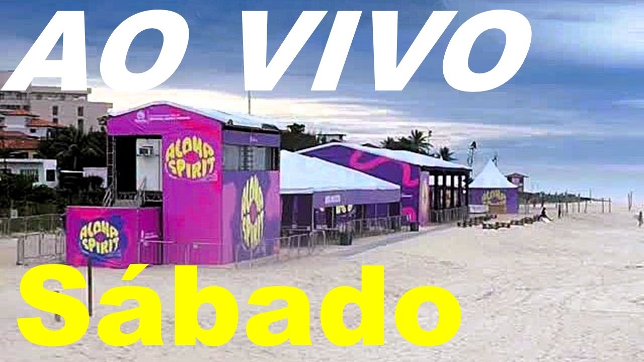 AO VIVO / ALOHA SPIRIT FESTIVAL - Saquarema 2026 SÁBADO