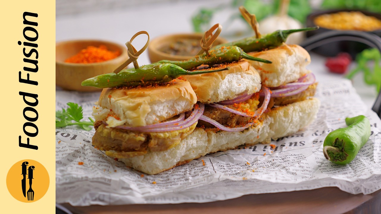 Shami Tikki Bun Kabab with Chatkhara Chutney Ramadan Special Recipe by Food Fusion