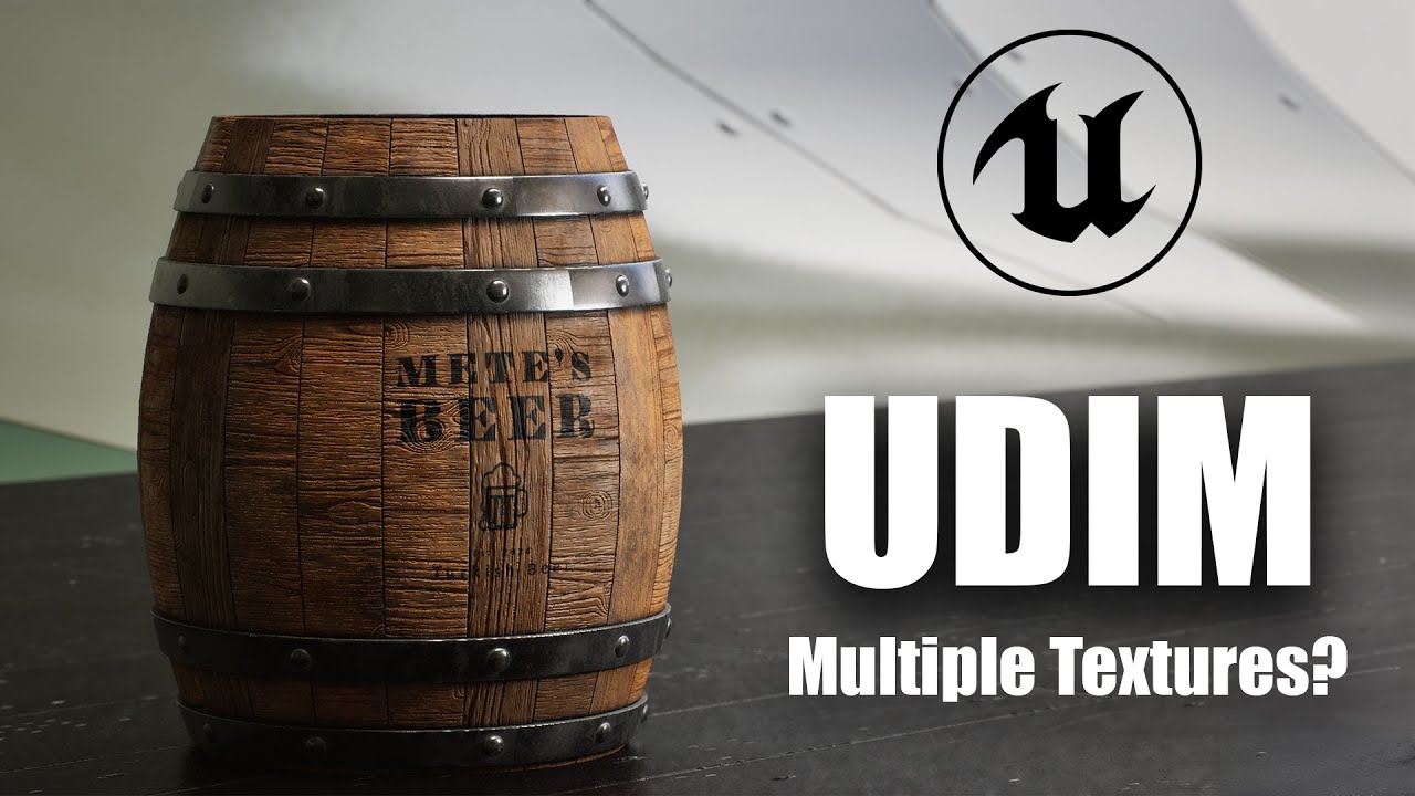 Tekstury UDIM w Unreal Engine 5