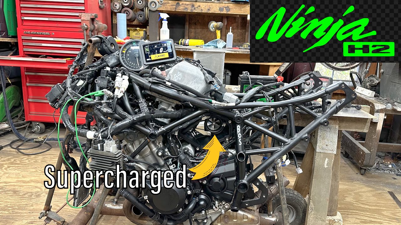 I bought a Wrecked Kawasaki Ninja H2 Motorcycle Engine on eBay. Does It Run?