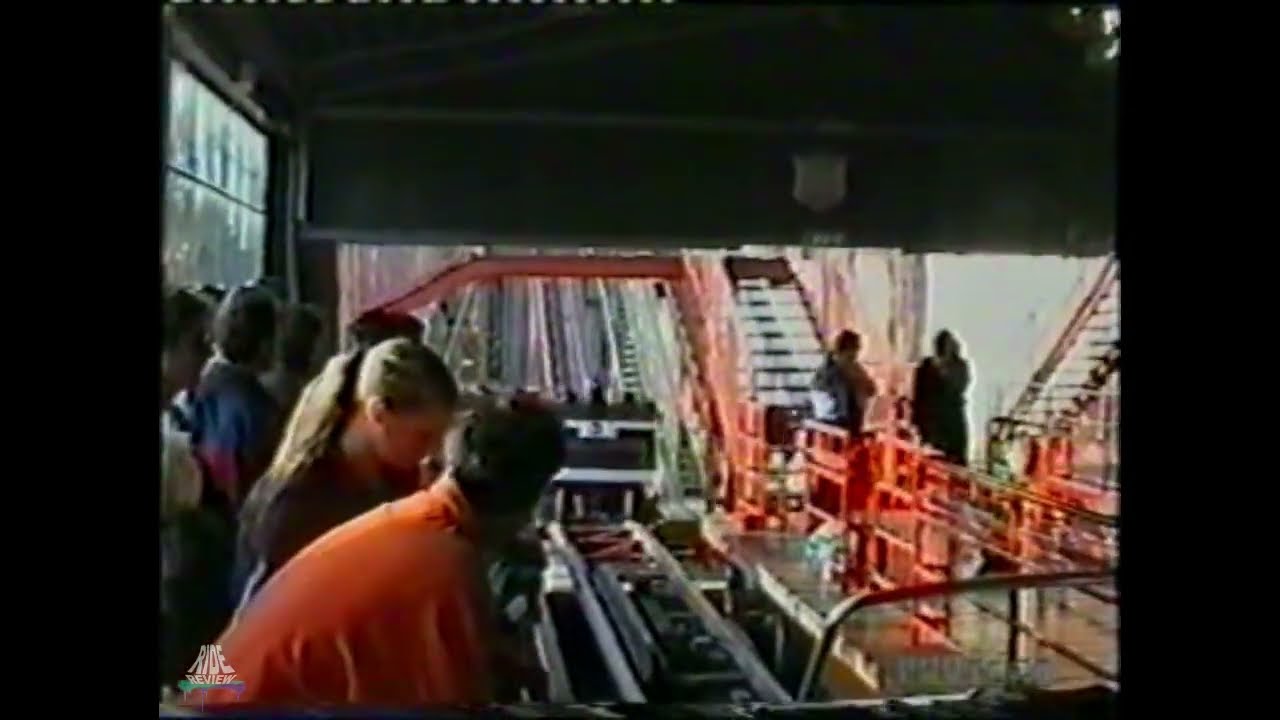 Cop Car Chase - Movie Park Germany - Footage - Intamin - Multi Inversion Coaster
