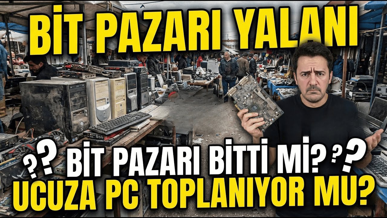 Esenler Bit Pazarı | PC Toplamak Gerçekten Ucuz Mu?