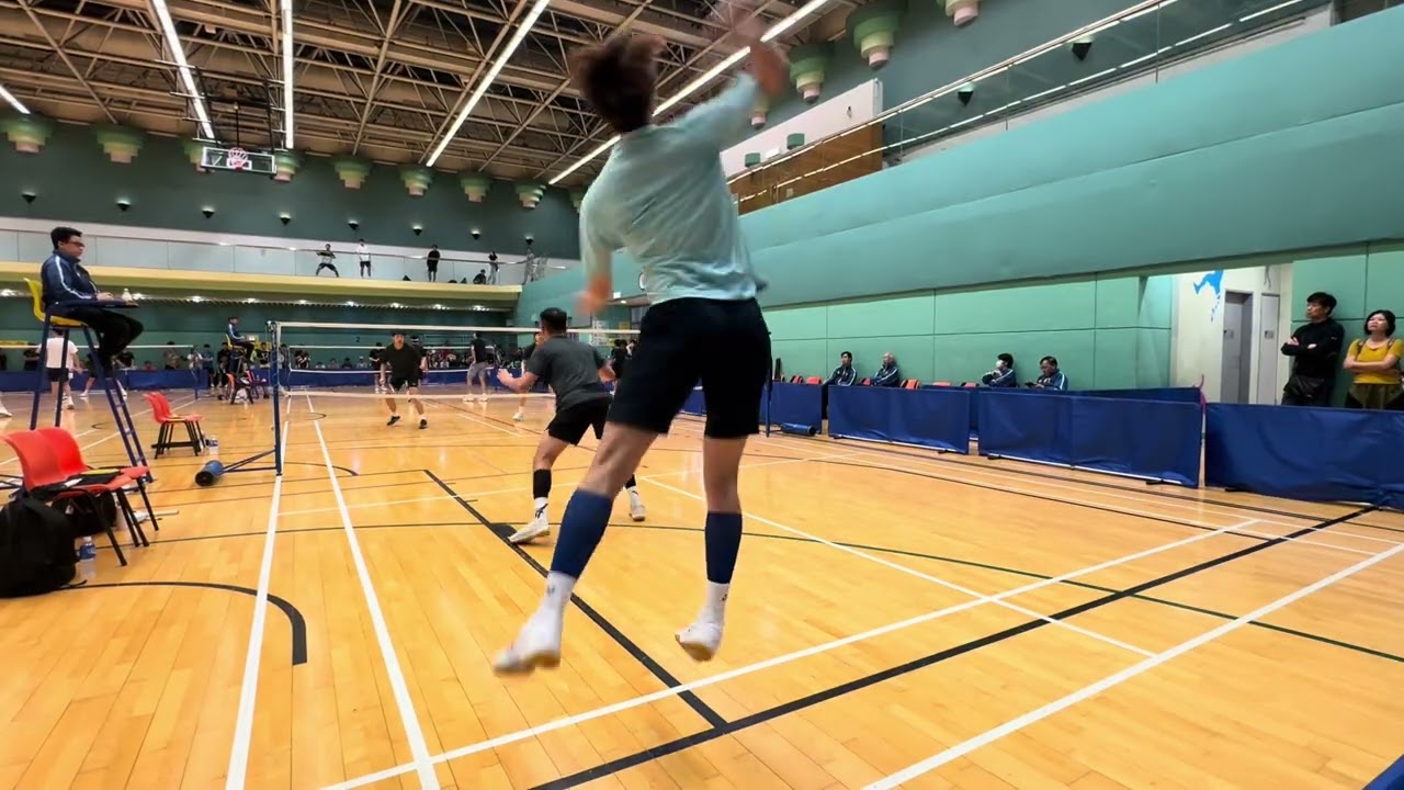 2025 中級雙打 16強 梁瑞恒/李奕麟 vs 林穗禾/黃慶朗