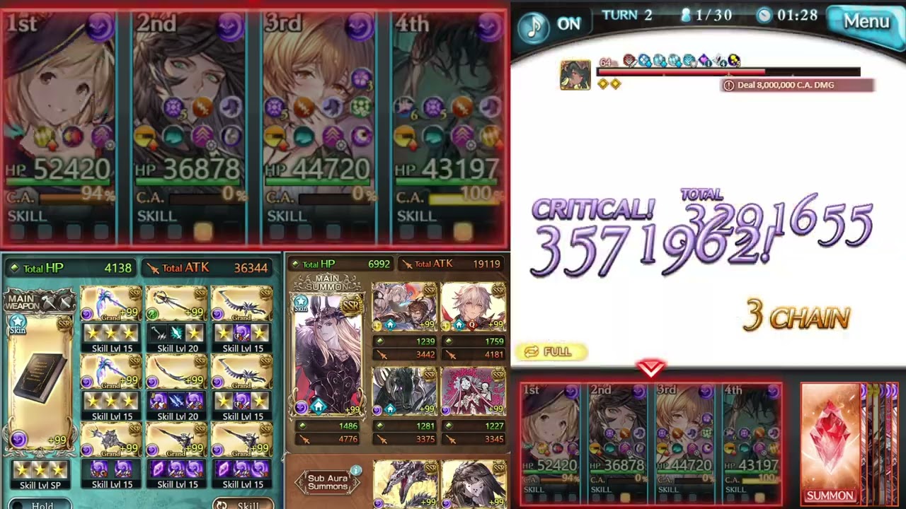 GBF: Grand Sariel Test (Horus) (Zosimos)