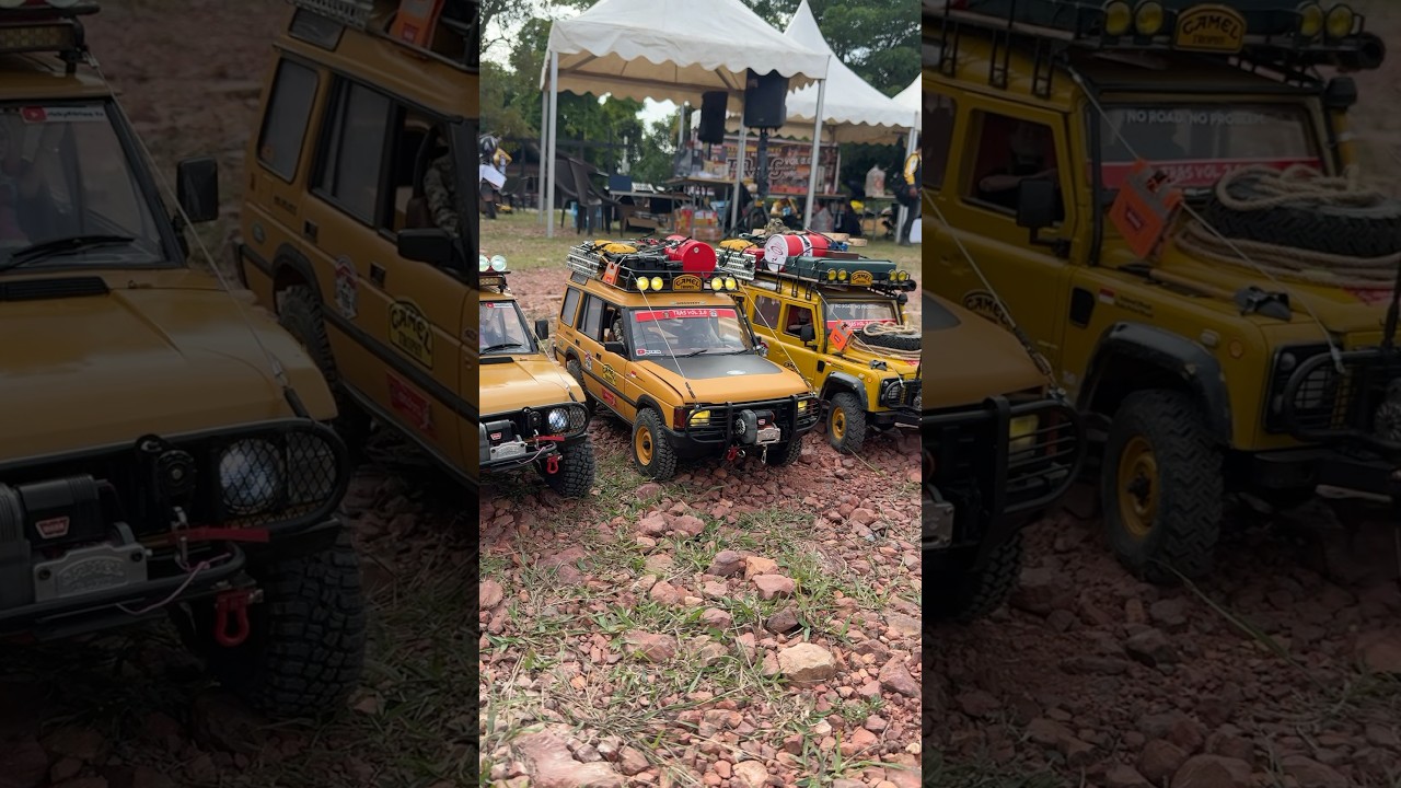 Camel Trophy RC 1/10 Scale Model at TRAS Vol 2.0 Event | RC Adventure Indonesia #rcadventure