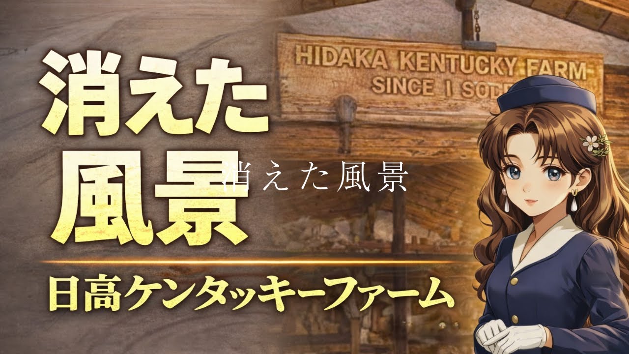 【昭和の貴重映像】地図から消された北海道10億円の王国…日高ケンタッキーファームの真実（File.01）【間宮林子】