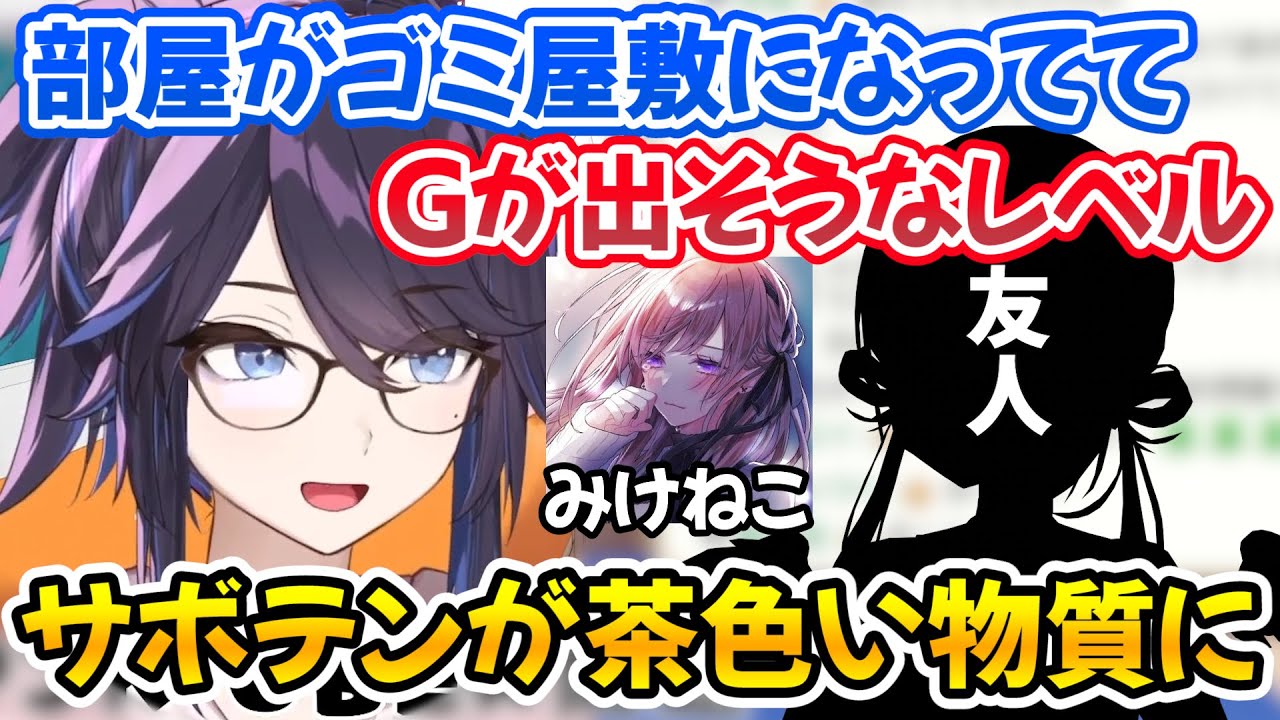 【ゴミ屋敷】ぱじゃっ娘の家が深刻なレベルで汚部屋化してる話とみけねこと今度ご飯に行く総長【切り抜き/kson/PJK/みけねこ】