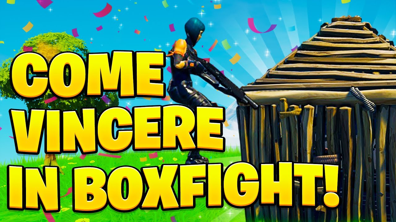 COME VINCERE AL 100% TUTTE LE BOX FIGHT su FORTNITE ITA! 😱 | Trucchi e consigli per migliorare #1