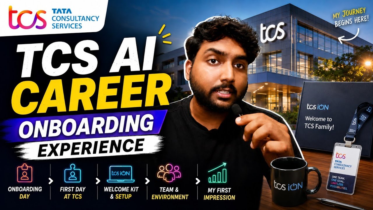 TCS AI Career Onboarding Experience 2026 🚀 | Joining Process, First Day & Reality | Honest Review