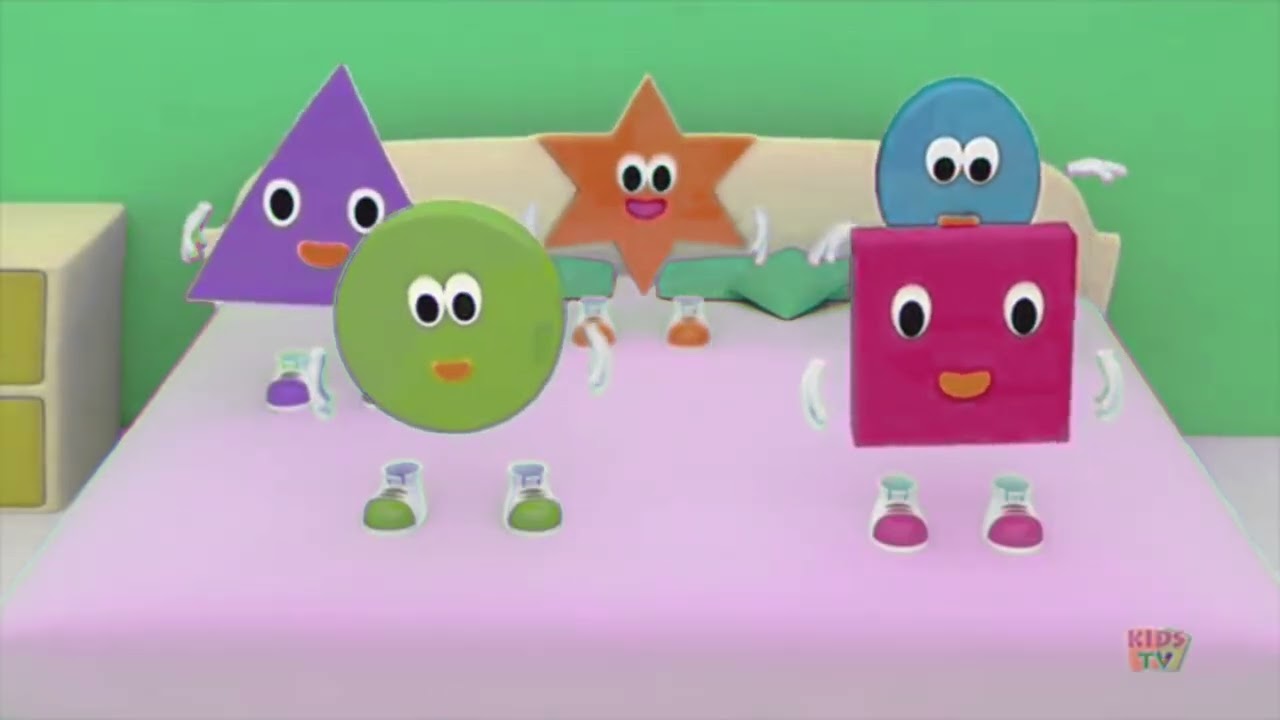 Five Little Shapes Bob The Train Cartoons/ ClipsEffects//Sponsored by Gammavision csupo effects 