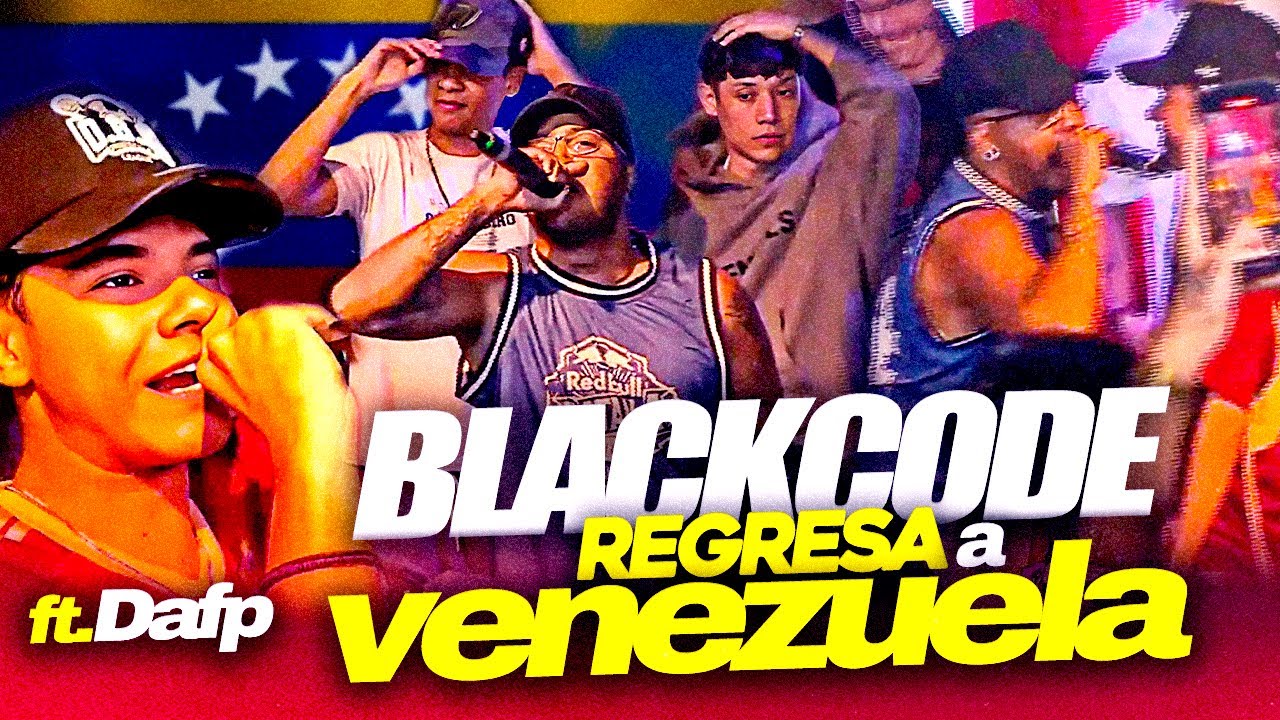 ⚡BlackCode REGRESA a Venezuela y BATALLA en Liga Freestyle Venezuela VS DAFP🔥🇻🇪
