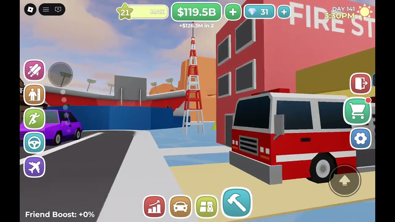 Taking a tour in St Parkston City [Mini City Tycoon]