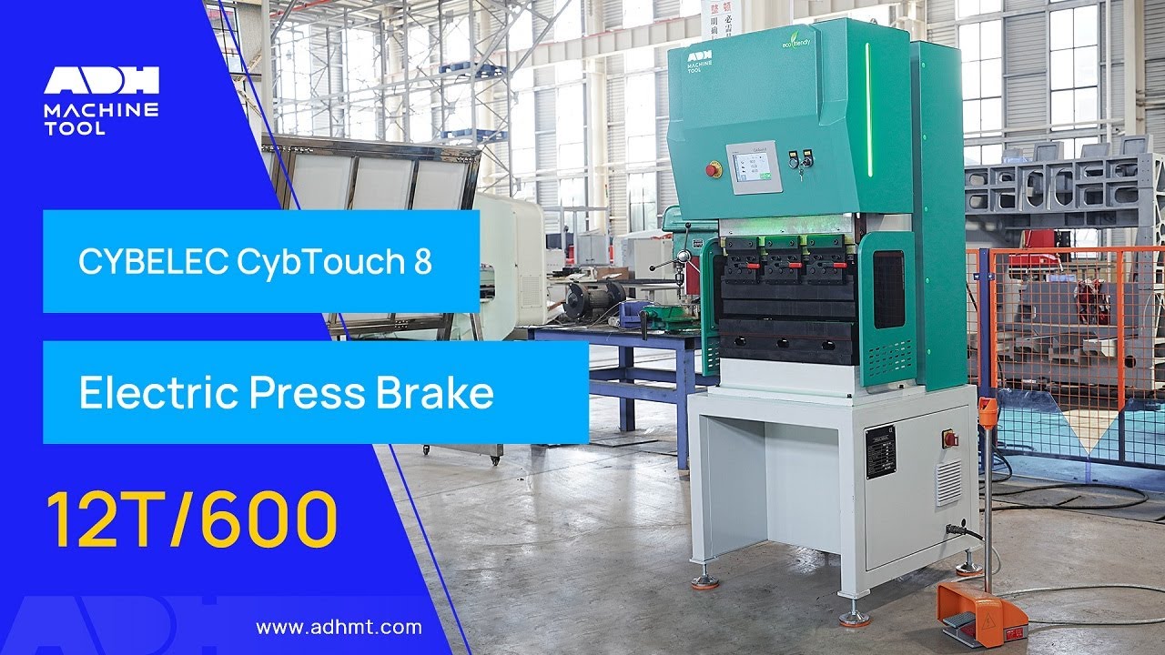 WADG-12T/600 Electric Press Brake with CYBELEC CybTouch 8 Controller