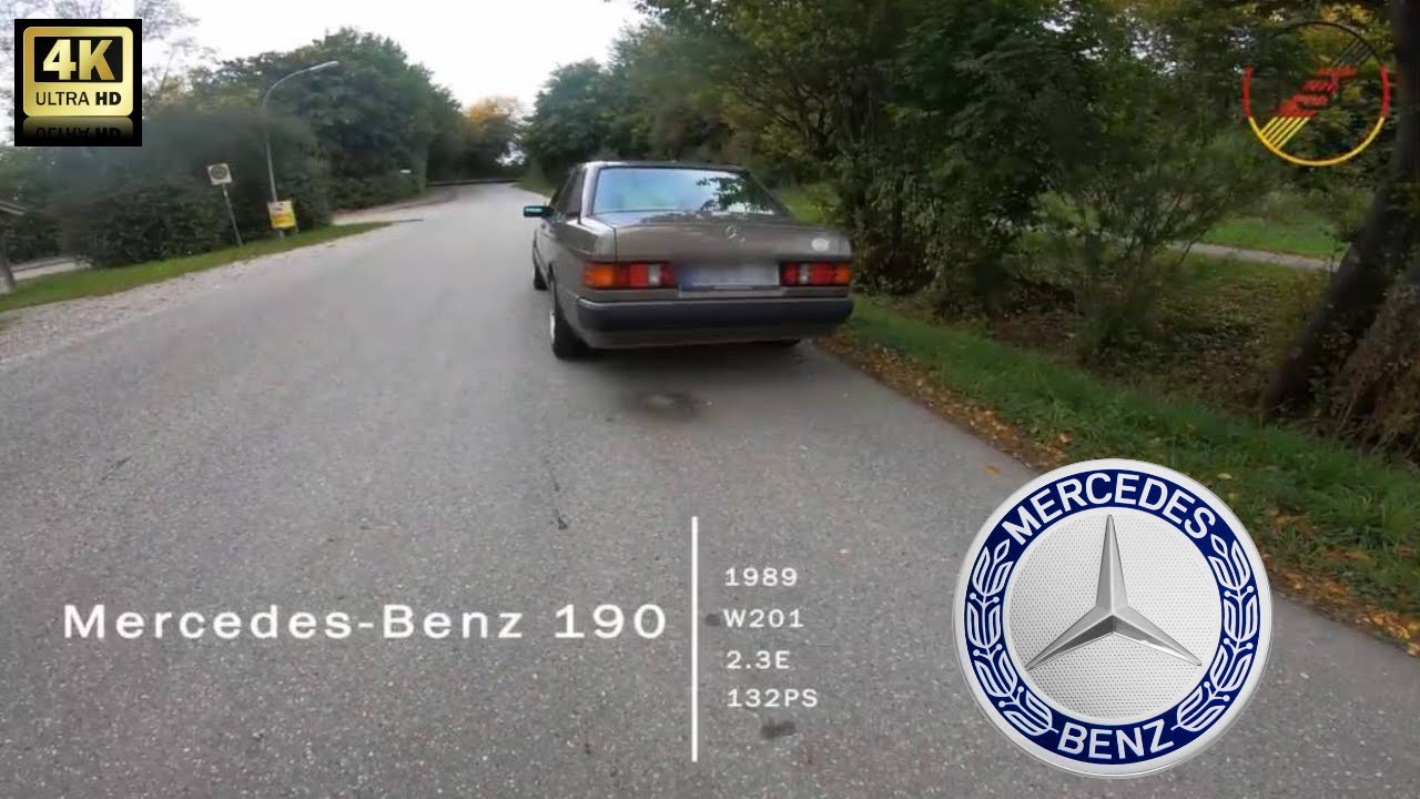 Mercedes-Benz E190 W201 2.3 Autobahn POV Drive | Max Speed | Test Drive