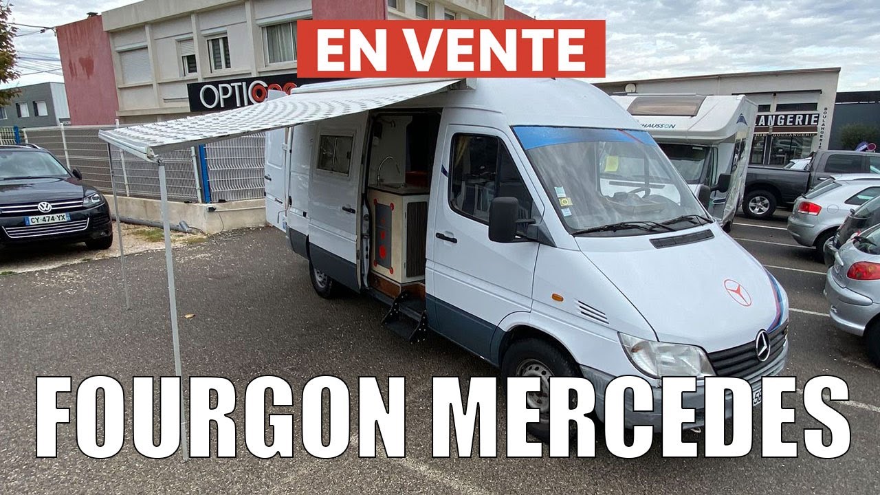 Mercedes Sprinter aménagé : prêt pour la vanlife