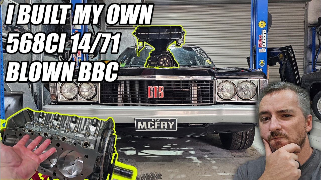 MCFRY 568ci Blown Big Block Chevy Engine Build
