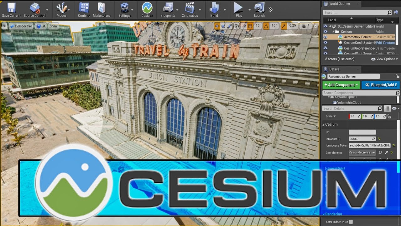 Cesium Released -- Bring The Entire World to Unreal Engine