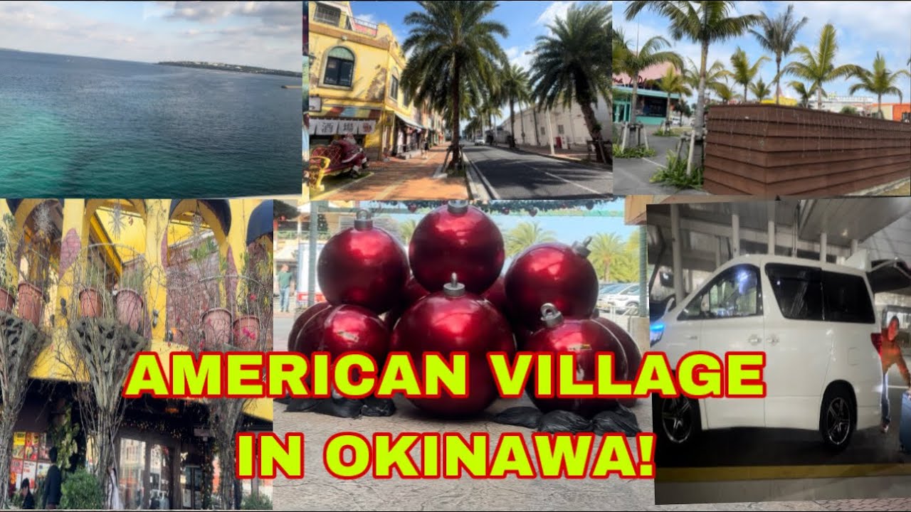 AMERICAN VILLAGE IN OKINAWA JAPAN! MGA PASALUBONG MAS MARAMING PWEDE PAGPILIAN DITO