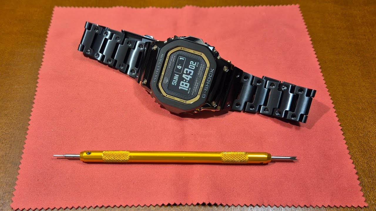 Skracanie bransolety w Casio G-Shock GMW-BZ5000BD-1ER [PL]