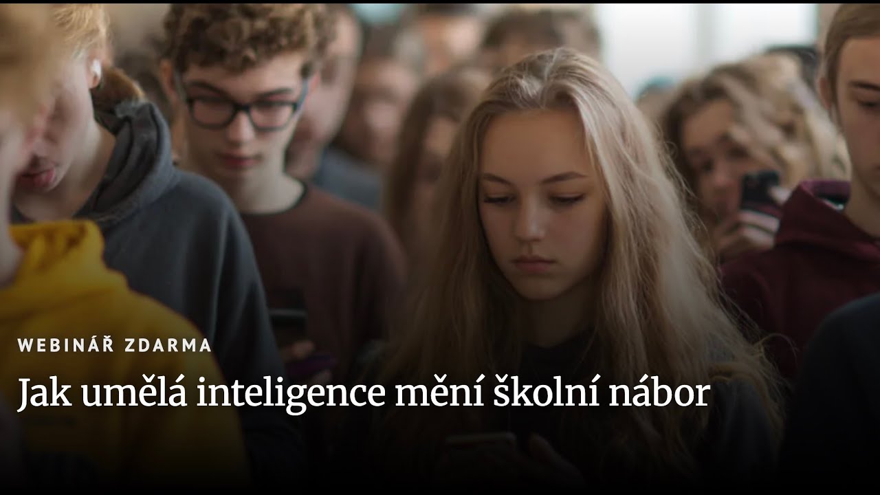 Webinář ZDARMA: Jak umělá inteligence mění školní nábor