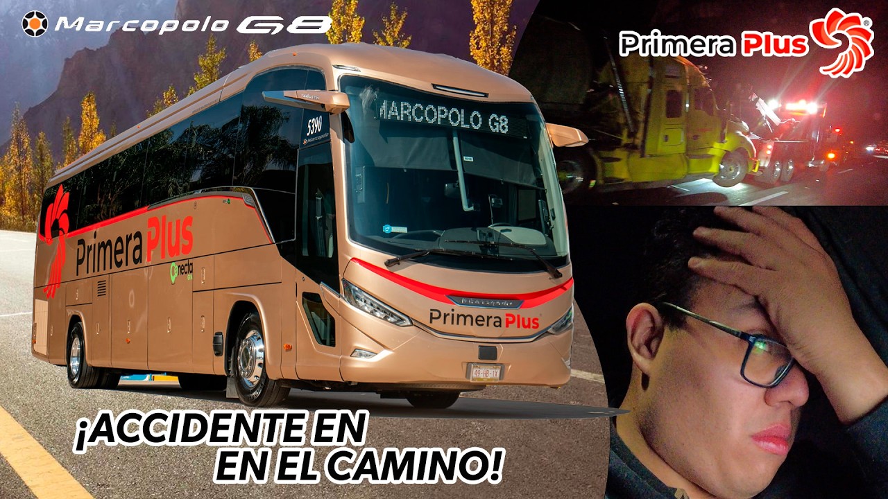 ¡Mi DRÁMATICO viaje en el MARCOPOLO G8 de Primera Plus! | ¡Por poco y me DEJAN! | Russo Busman