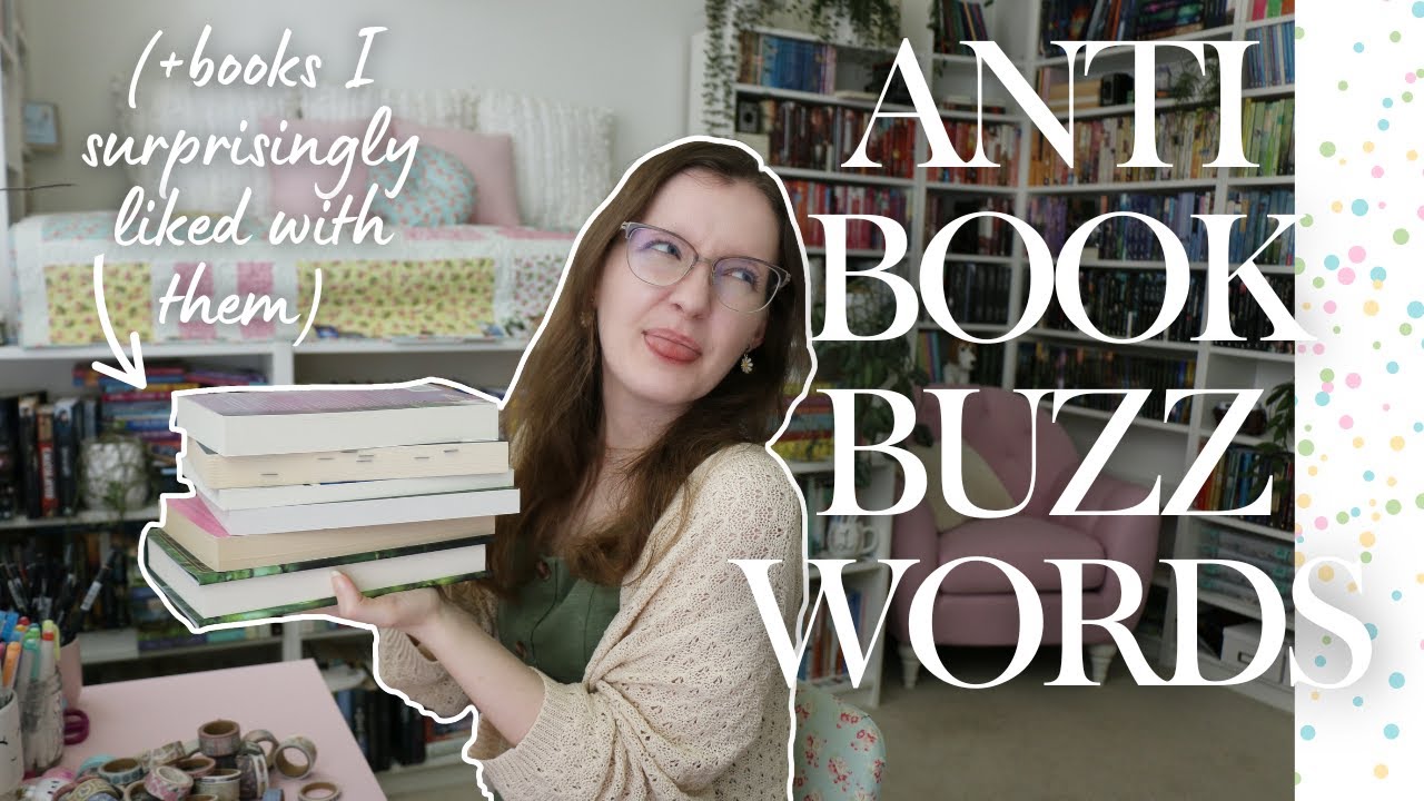 Anti-Book Buzz Words (+ books I actually liked with them 👀)