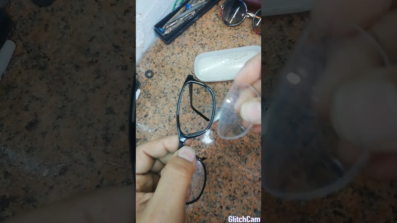 تصليح نظاره مكسوره بطريقه سهله جدا
