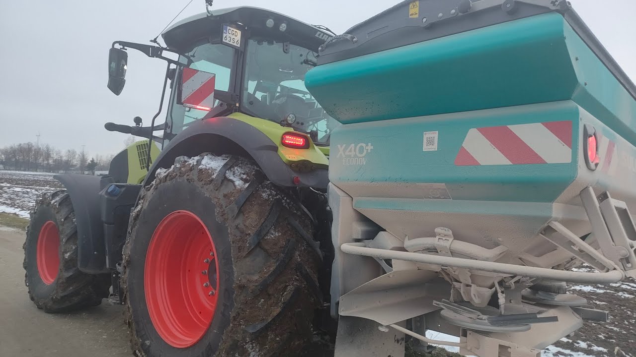 Nawozy cz,2 CLASS AXION 830 sulky x 40