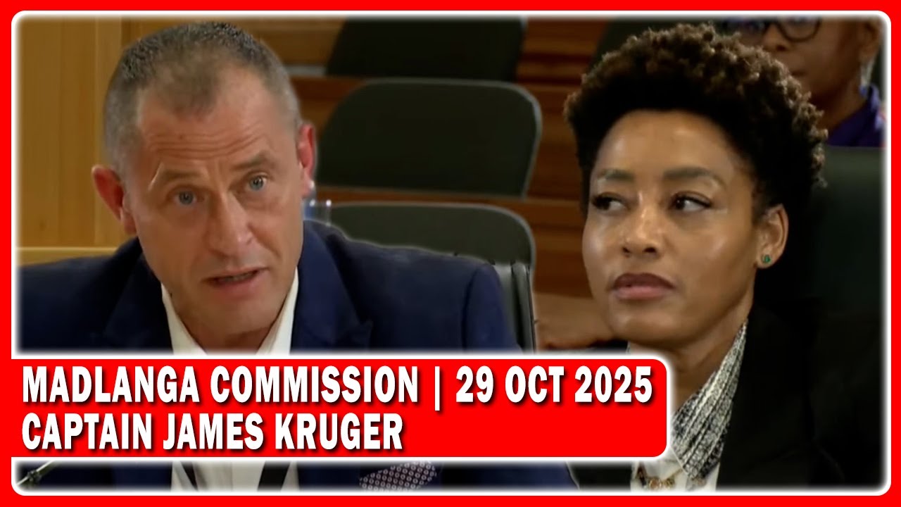 Captain Barry James Kruger Evidence To Madlanga Commission On Day Of Katiso Molefe Arrest