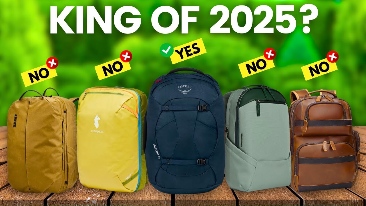 6 Best Travel Backpacks 2025